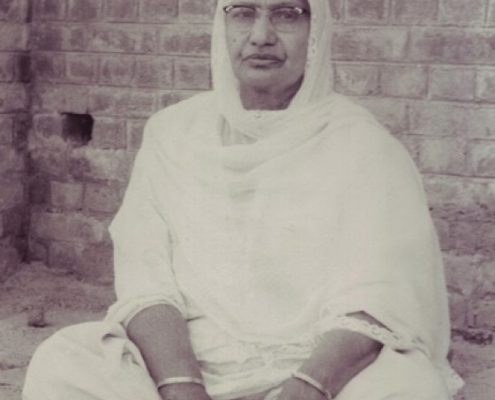 Bibi Jee in India in the 1970s